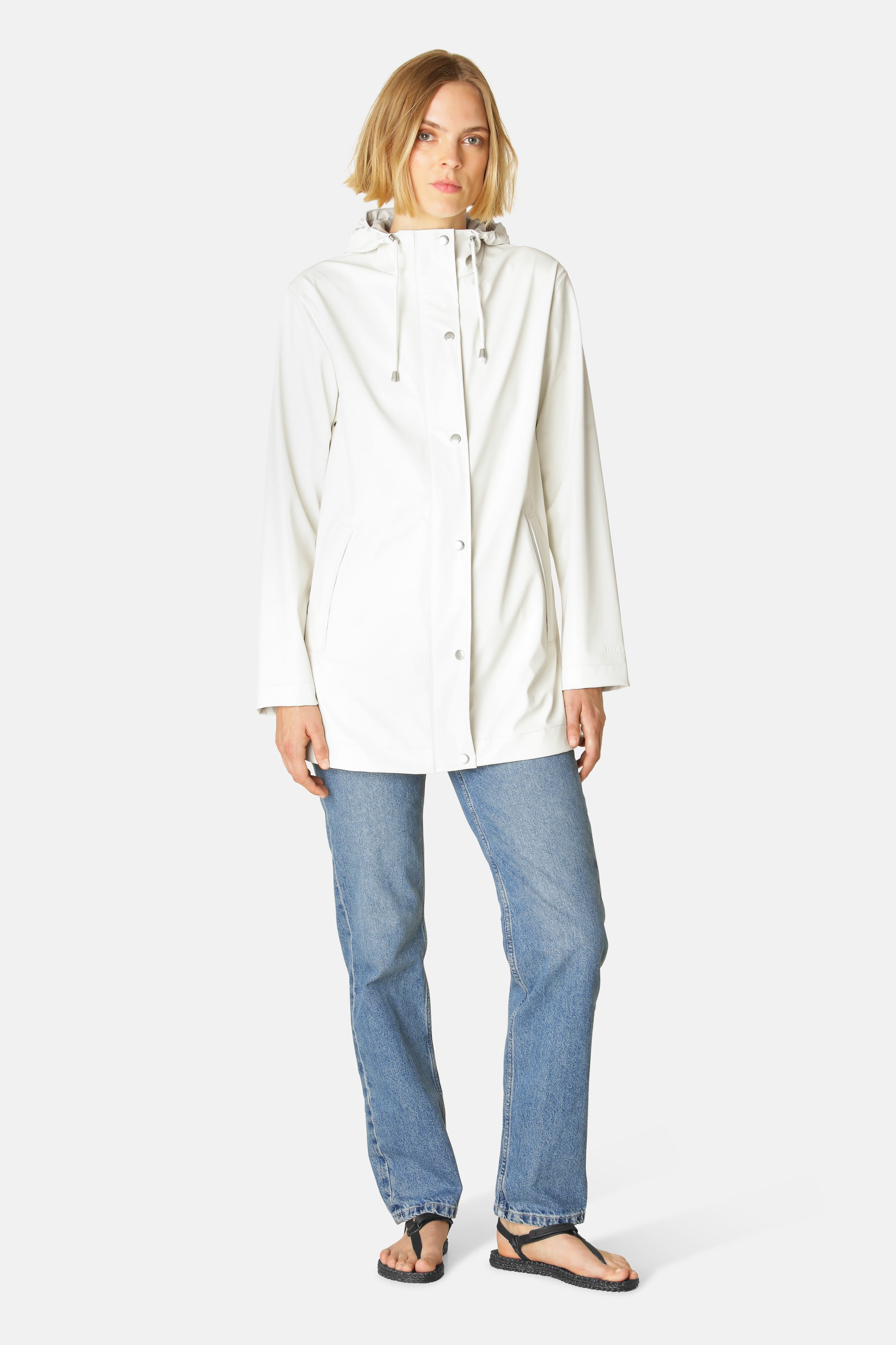 Ilse Jacobsen Hornbæk Rain Rain Jacket Rain jacket 121 Milk Creme